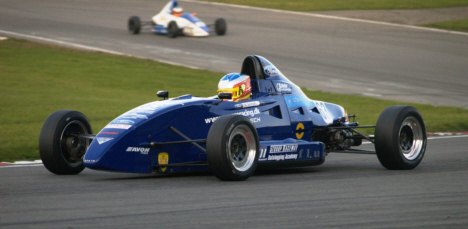 Marco L. Sørensen blev andenbedste udlænding i VM-finalen for Formel Ford.